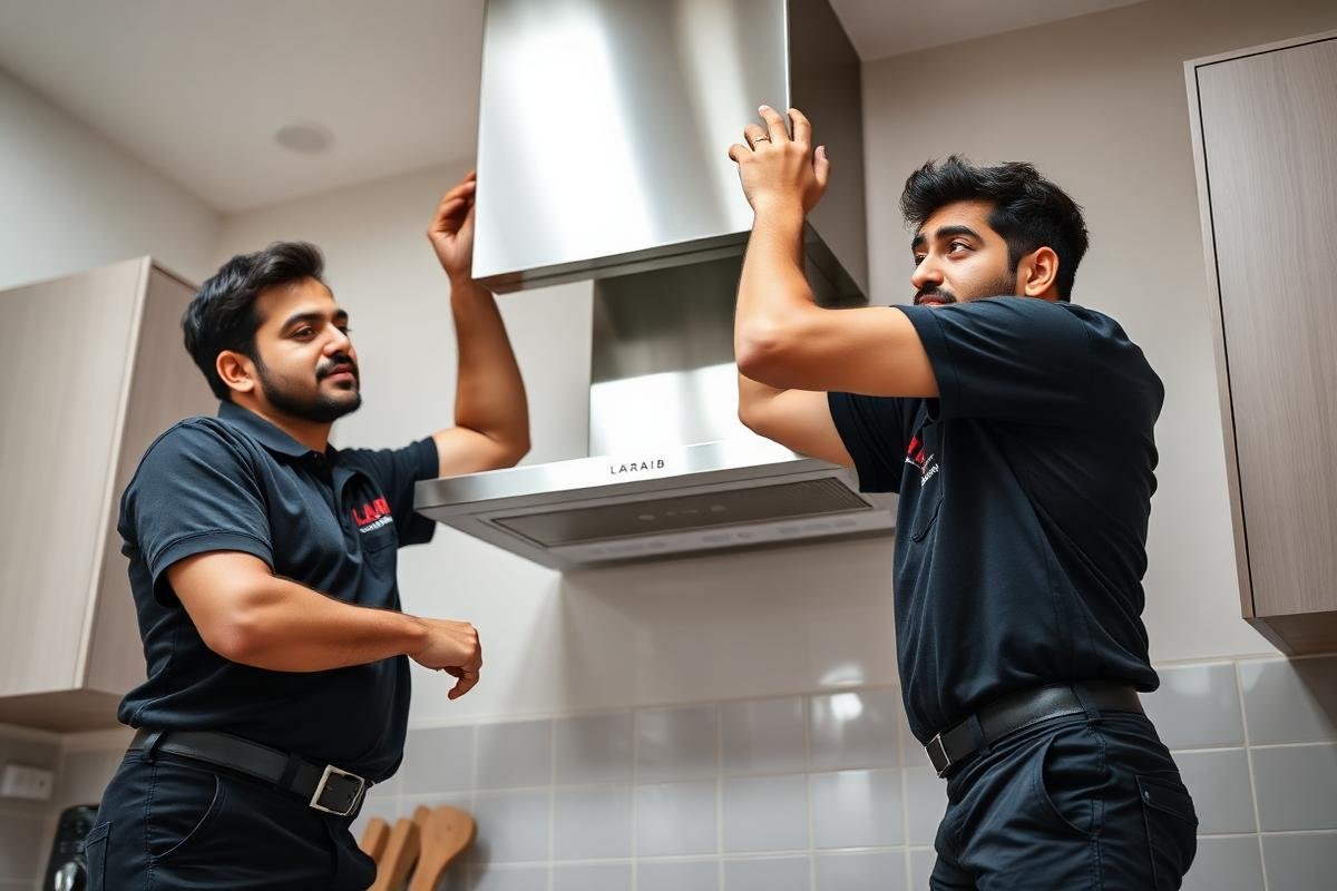 Kitchen Hood Installation in Islamabad and Rawalpindi by Laraib Home Services